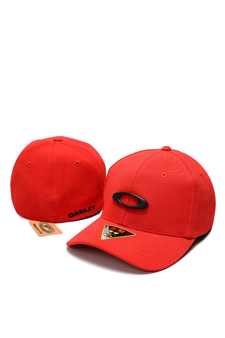 أوكلي Oakley Red Cap with Signature Oval Logo