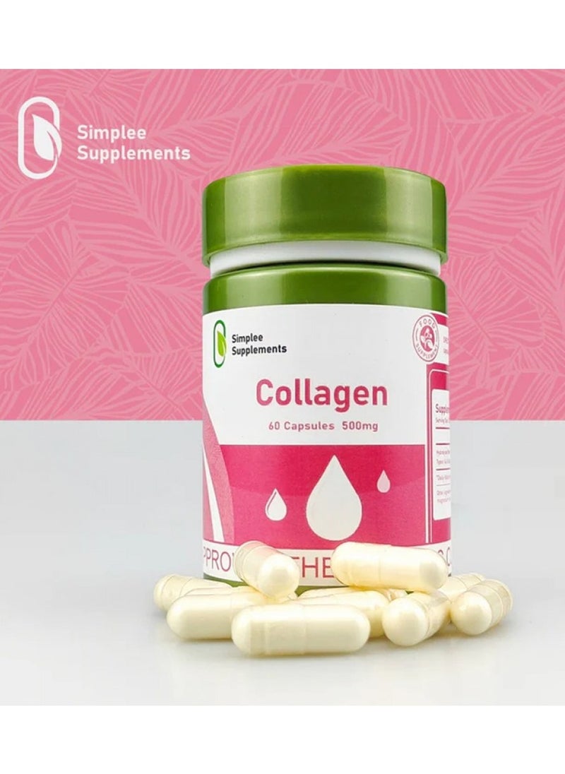 Simplee Supplements Simplee Supplement Collagen 60 Capsule 500mg  - Image 1