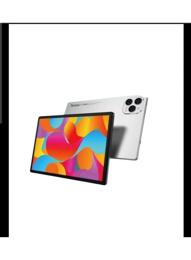 Telzeal P102 10.1-Inch Android 13 Tablet with 8GB RAM & 512GB Storage, 5G WiFi & Dual SIM 4G LTE, 10000mAh Battery, Wireless Keyboard & Mouse, Slim High-Performance Gold Design - Image 2