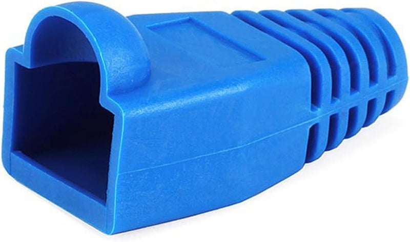 iMBAPrice 50pcs RJ45 Color Coded Strain Relief Boots  BLUE 