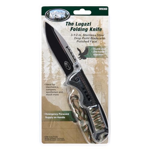 Performance Tool W9360 Paracord Handle Folding Knife, 1 Pack - Image 4