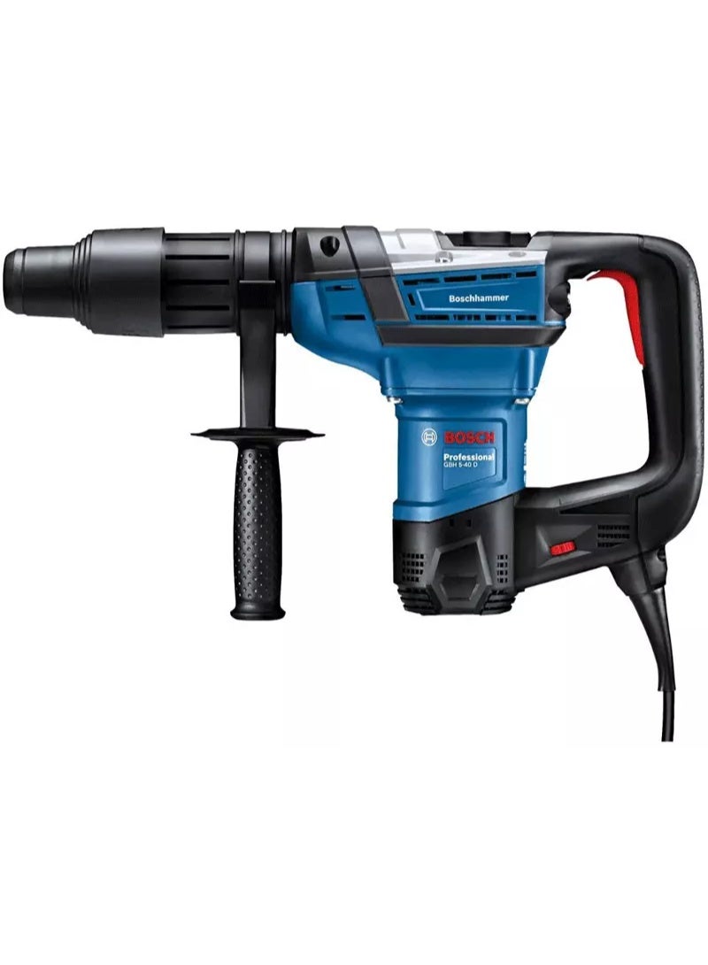 بوش مطرقة دوارة احترافية مع نظام تثبيت اس دي ماكس من بوش GBH 5-40 D 0.5 بوصة أزرق-أسود 230.0 فولت 230.0 - Image 1