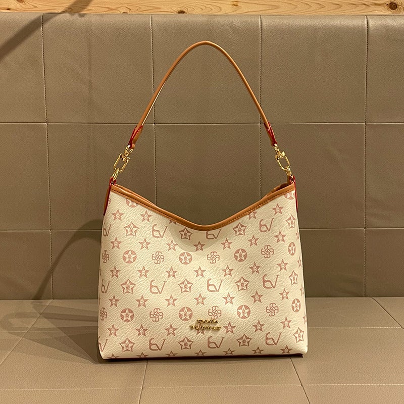 2025 -Style High-End Old Flower Underarm Bag Fashionable Women'S Bag Commuter Shoulder Women'S Bag - Image 5
