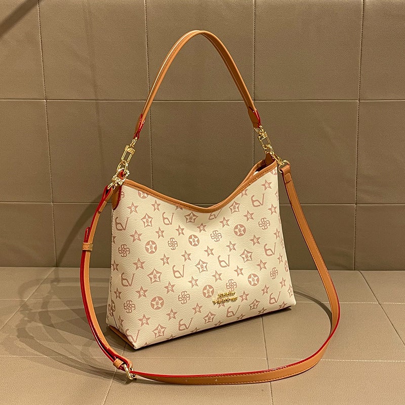2025 -Style High-End Old Flower Underarm Bag Fashionable Women'S Bag Commuter Shoulder Women'S Bag - Image 2
