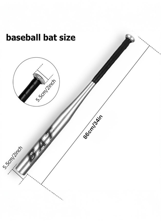 Mida Aluminum Baseball Bat 86 cm – Strong, Durable, Lightweight, and Ideal for Training & Matches  - Image 2