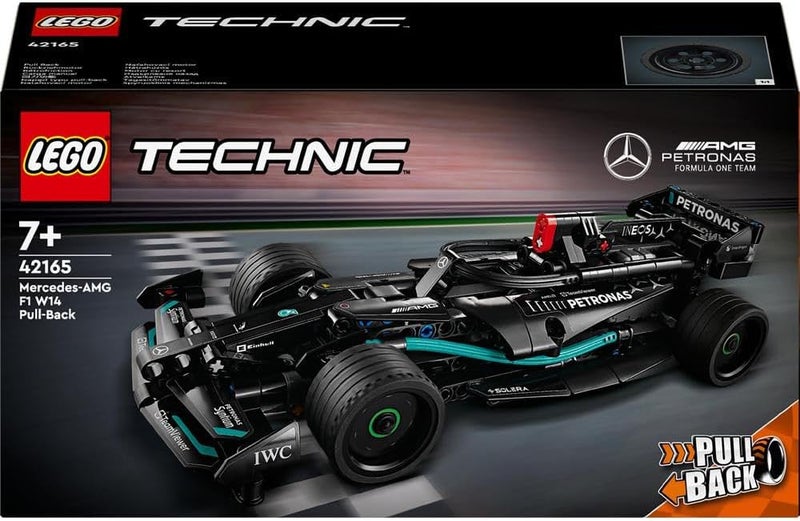 LEGO Technic Mercedes-AMG F1 W14 E Performance Pull-Back Race Car Toy for Kids, Boys and Girls aged 7 Plus Years Old, Pull-Back Model Vehicle Set, Bedroom Decoration, Birthday Gift Idea 42165 - Image 2