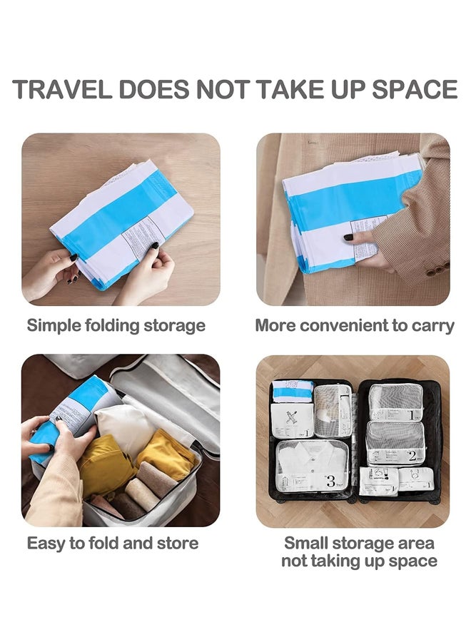 شبيلي العنوان مجموعة ٤ قطع عوامة أرجوحة مائية قابلة للنفخ كرسي عائم أريكة مسبح عوامة، تصميم ٤-في-١ من PVC مع شبكة أرجوحة وكرسي وسرج وعائم مع منفاخ يدوي، للمسبح والشاطئ والبحيرة للكبار والمراهقين صيفًا - Image 4