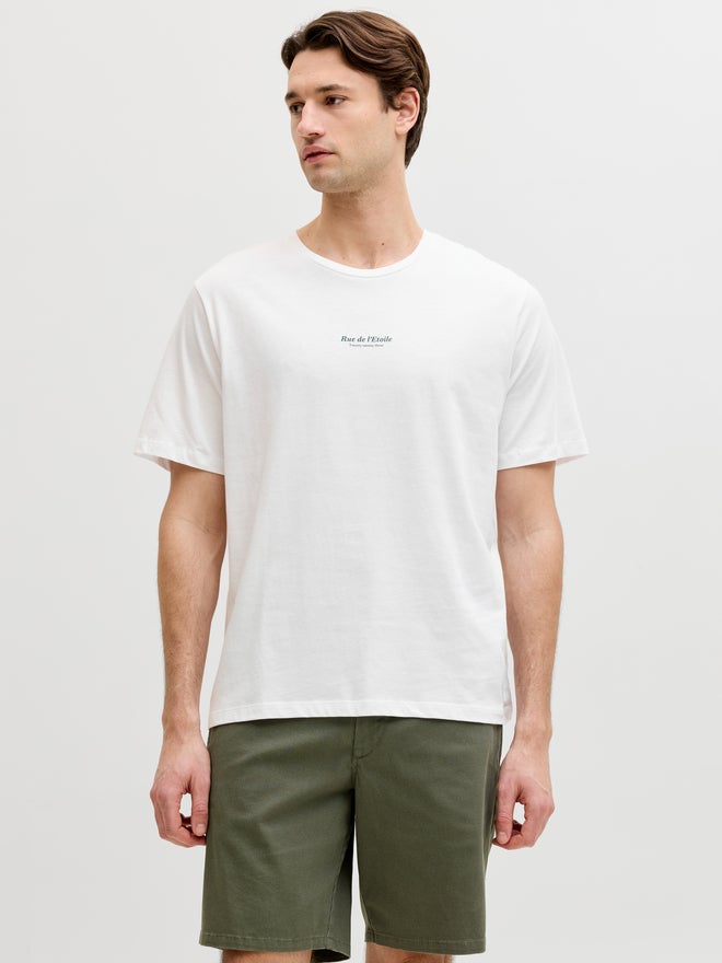 Rebel Men Graphic Print Crew Neck T-Shirt - Image 3