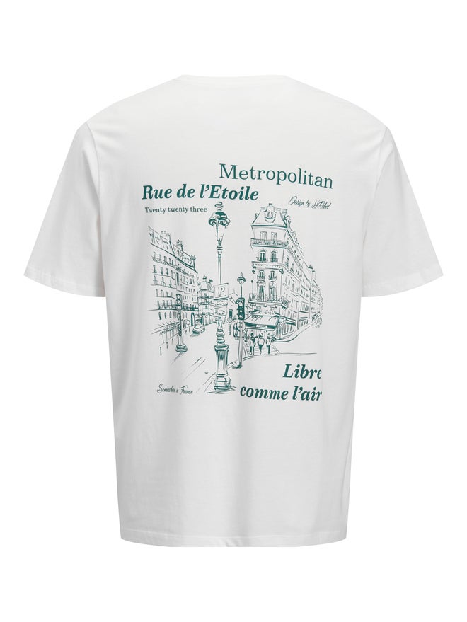 Rebel Men Graphic Print Crew Neck T-Shirt - Image 2