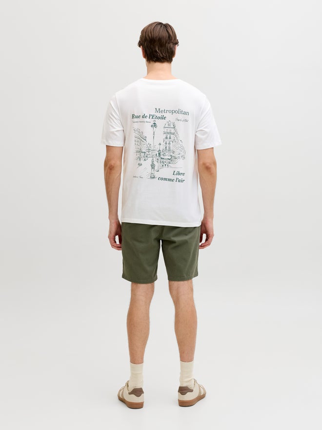 Rebel Men Graphic Print Crew Neck T-Shirt - Image 4