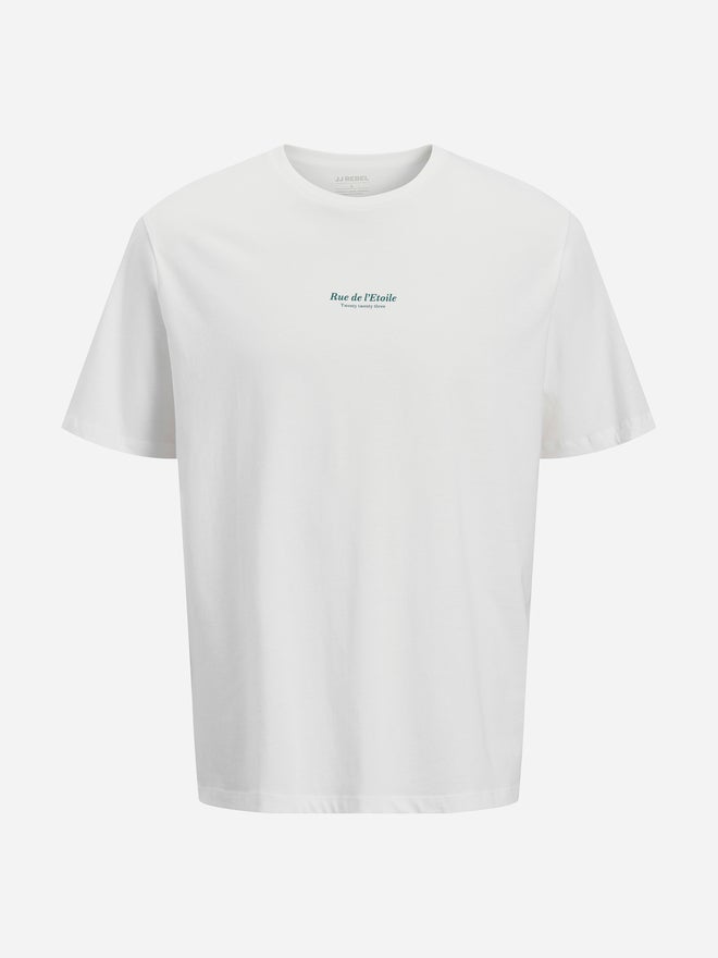 Rebel Men Graphic Print Crew Neck T-Shirt - Image 1