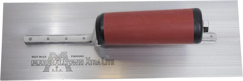 MARSHALLTOWN ملاط إنهاء من الفولاذ الكربوني العالي، 4 1/2 × 11 بوصة أداة إنهاء الخرسانة، البناء والجدران الجافة، مصنوعة في الولايات المتحدة الأمريكية، MX1D - Image 1