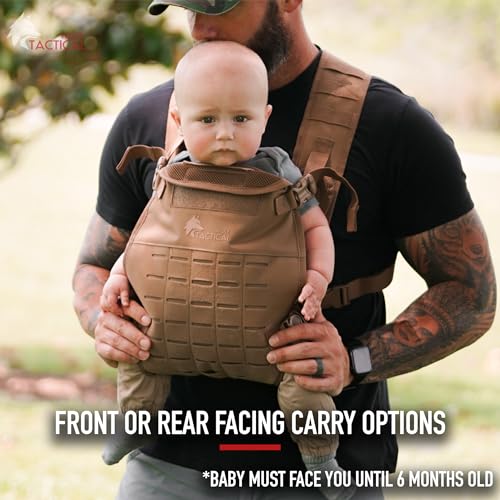 WOLF TACTICAL Toddler and Baby Carrier for Men - Dad Baby Carrier Military Mens Carrier for Infants and Toddlers - Image 5
