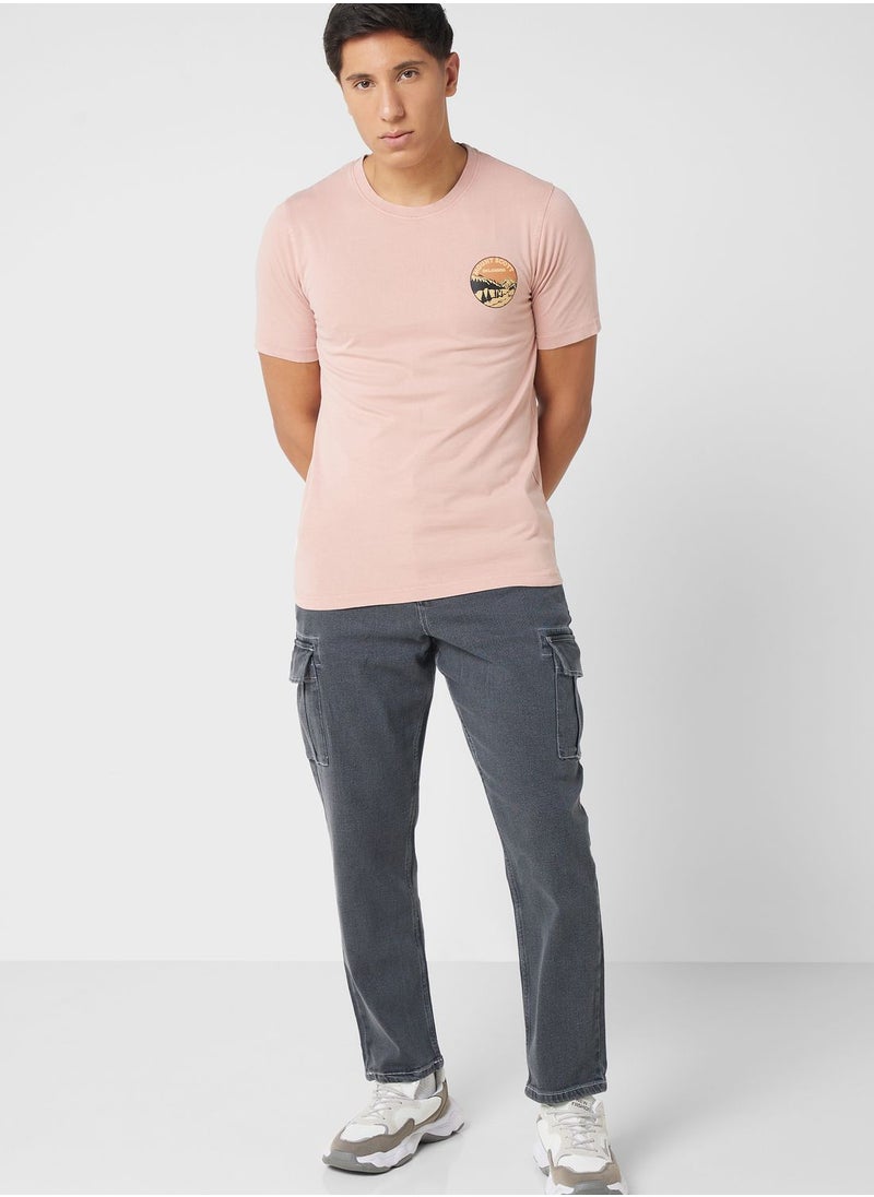 Seventy Five - Relaxed Fit Cargo Jeans - Image 1