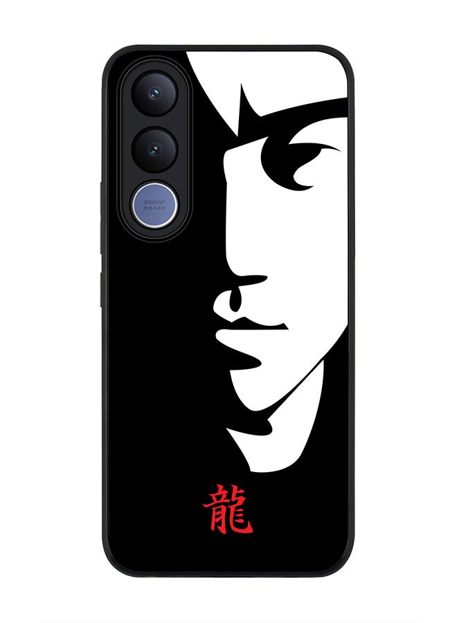 Stylizedd For vivo V70 FE Case,Slim fit Camera Protection, Shockproof Thin Phone cover  - Tibute - Bruce Lee (Black) - Image 1