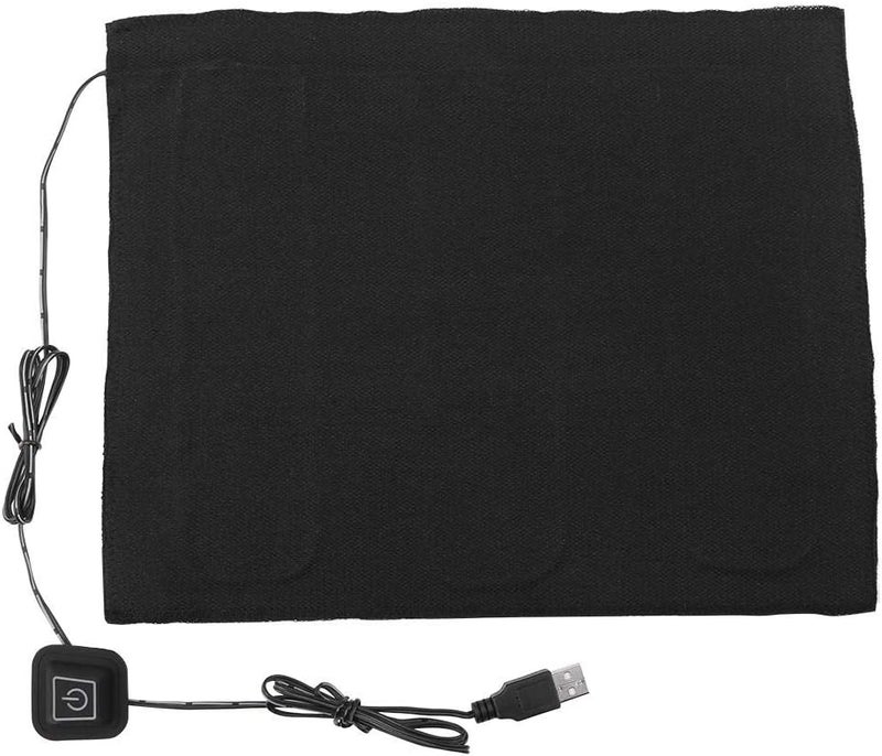 Tangxi سخان قماش كهربائي USB 5V مع وسادة حرارة من ألياف الكربون قابلة للغسل لملابس الحمى للرقبة والظهر والبطن والخصر - Image 1