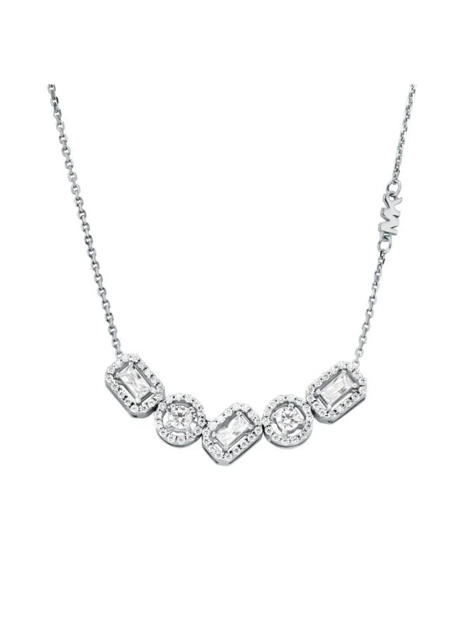 Michael Kors  Sliding Charm Halo Brilliance Necklace for Women | Best Price UAE