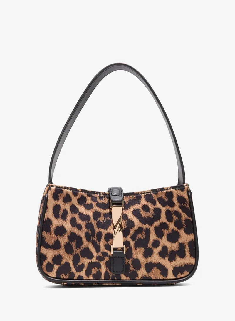 Abrielle Metallic Accent Sling Bag