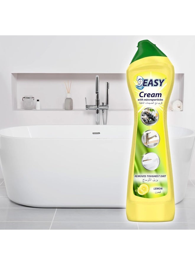 9EASY Easy Cream Cleaner With Microparticles - 500Ml Pack Of 2 - Image 3