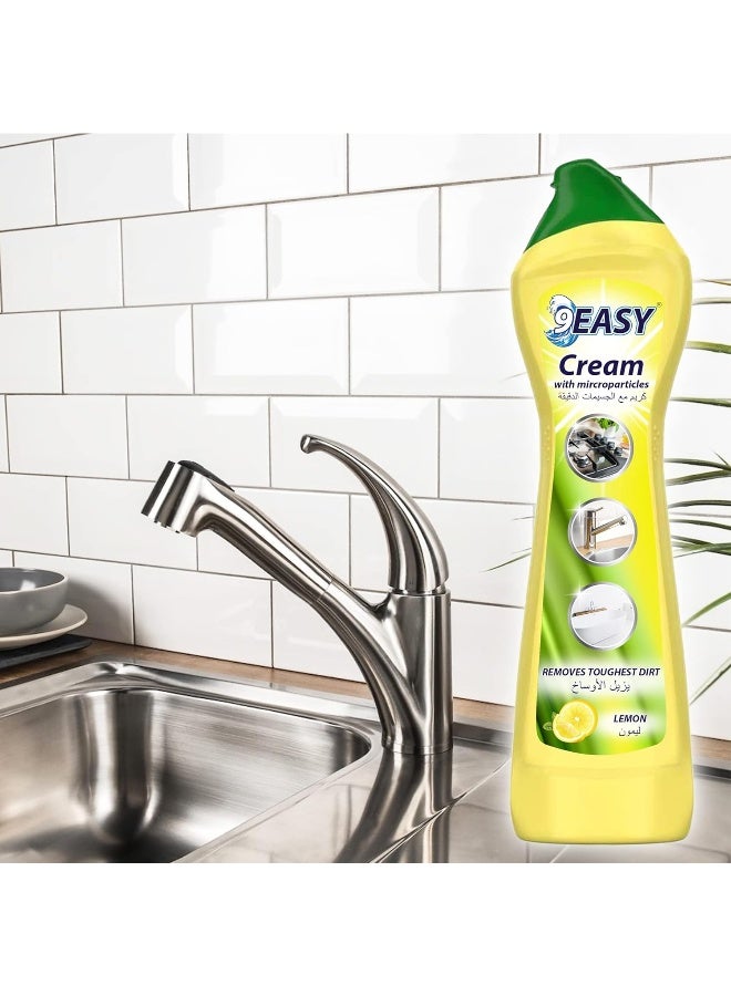 9EASY Easy Cream Cleaner With Microparticles - 500Ml Pack Of 2 - Image 2