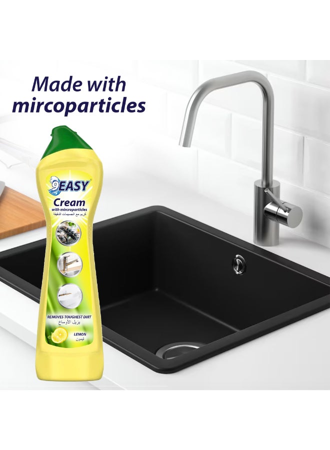 9EASY منظف كريمة سهل مع جزيئات دقيقة - عبوة 500 مل من 2 - Image 2