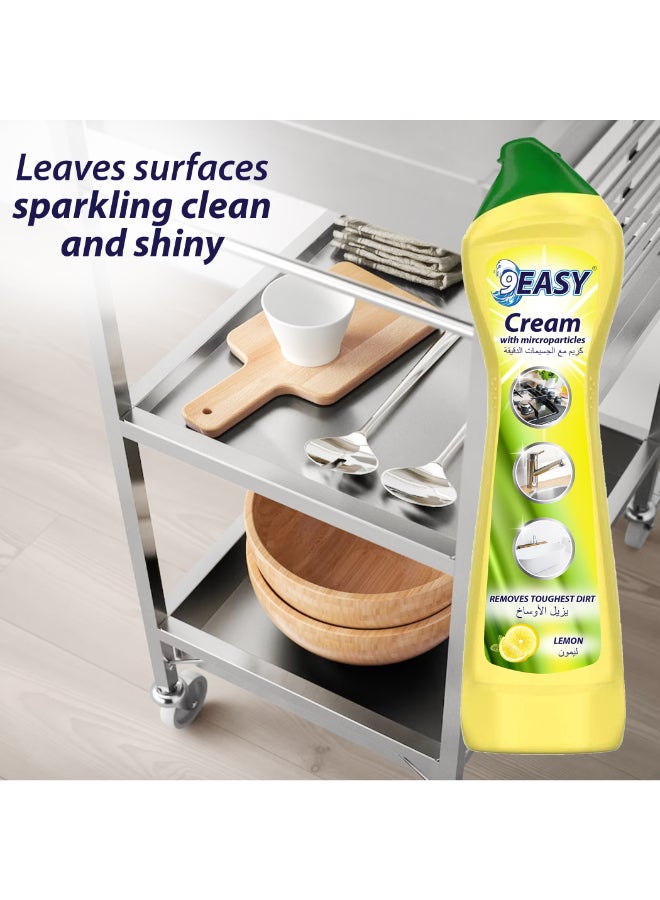 9EASY منظف كريمة سهل مع جزيئات دقيقة - عبوة 500 مل من 2 - Image 3