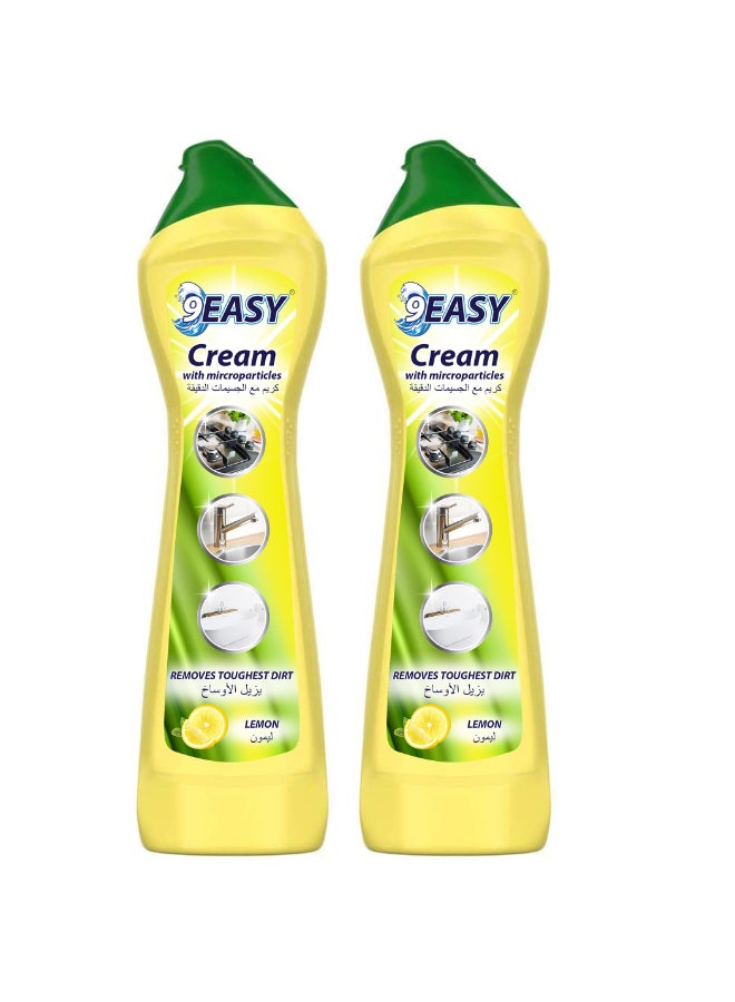 9EASY منظف كريمة سهل مع جزيئات دقيقة - عبوة 500 مل من 2 - Image 1