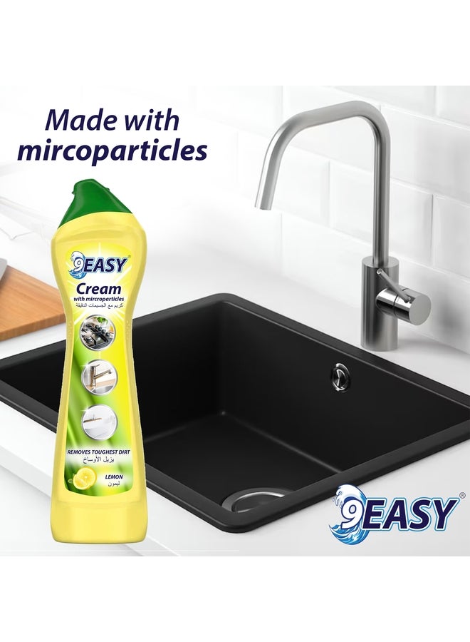 9EASY Easy Cream Cleaner With Microparticles - 500Ml Pack Of 2 - Image 2