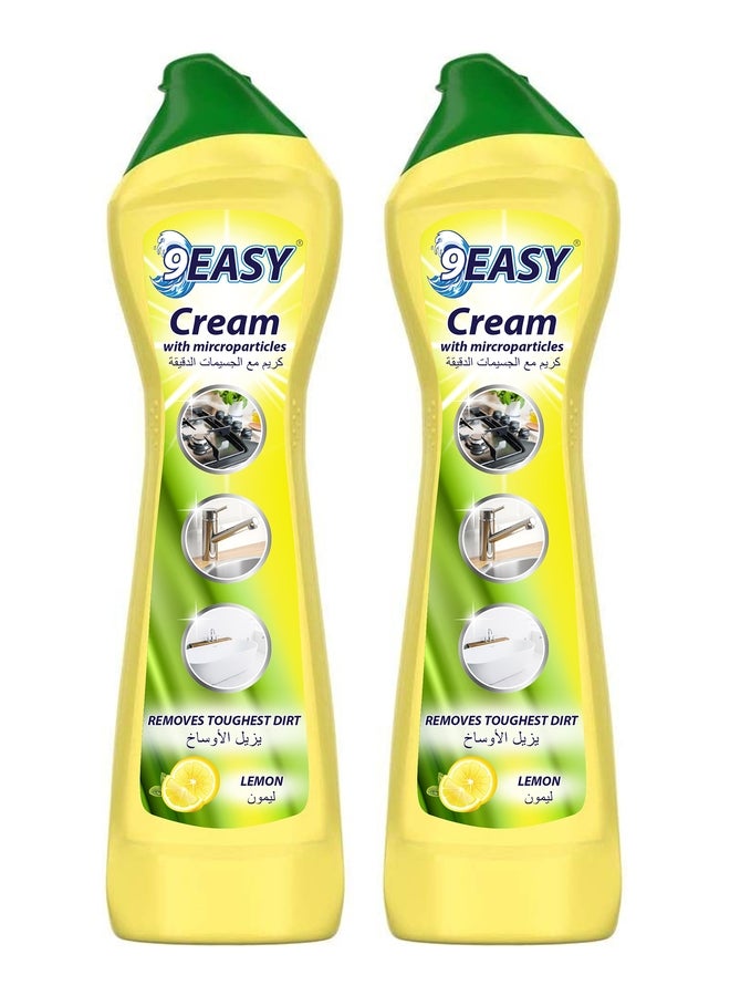 9EASY Easy Cream Cleaner With Microparticles - 500Ml Pack Of 2 - Image 1