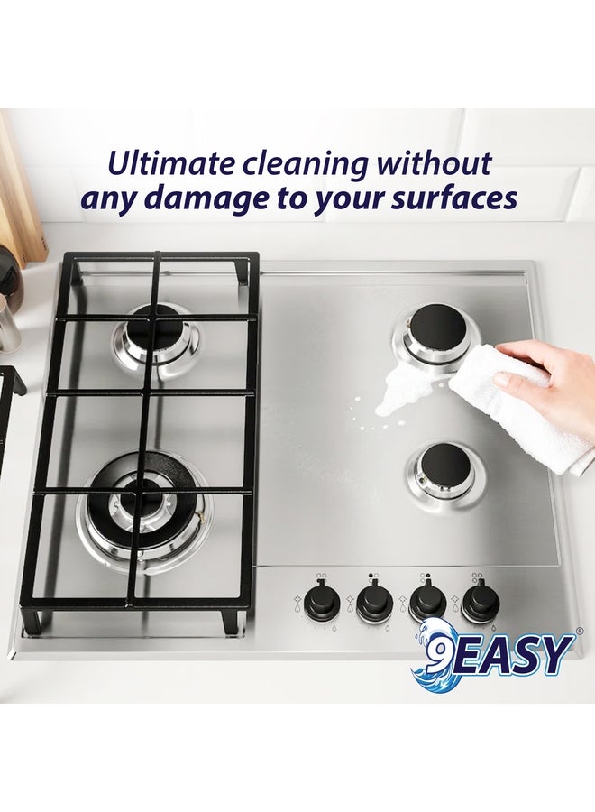 9EASY Easy Cream Cleaner With Microparticles - 500Ml Pack Of 2 - Image 5