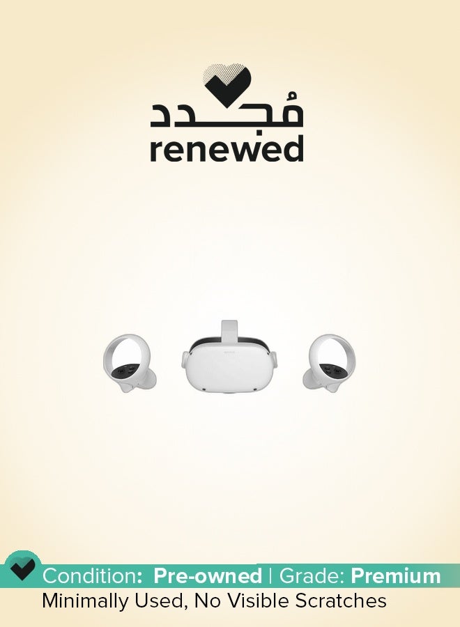 Oculus Renewed - Meta Oculus Quest 2, Advanced All-In-One Virtual Reality Headset, 128 GB - Image 1