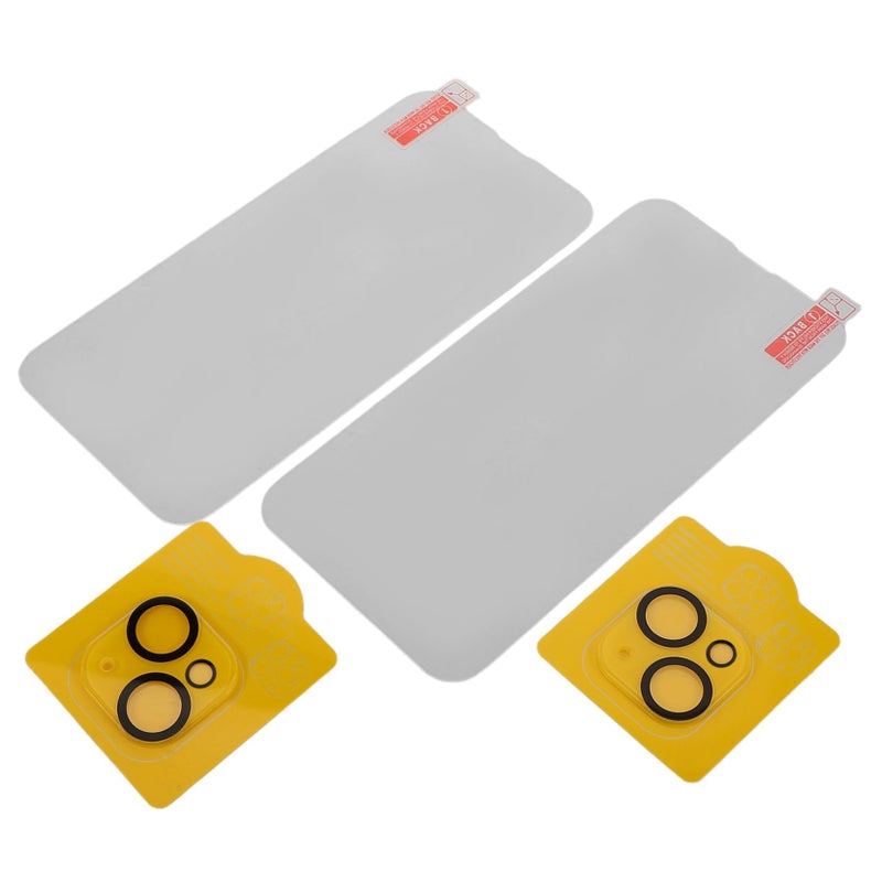 2 Pack Tempered Glass Screen Protector Camera Lens Cover HD Clear Easy Install Scratch Resistant - Image 2
