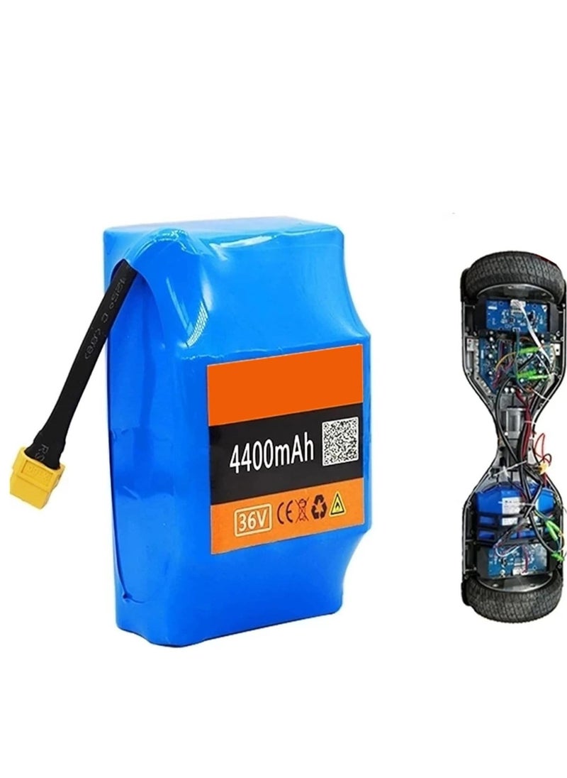 JAJEEK 36V 4.4Ah Lithium Battery for Electric Scooters – 10S2P 4400mAh Ion Pack with XT60 Plug, Spare Power for Scooters, Balancing Electric Twist Cars, and Backup Power Solution - Image 1