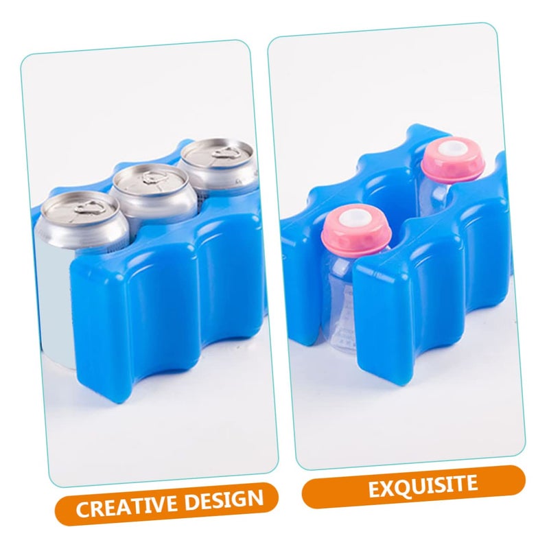4 Pcs Reusable Ice Packs for Breast Milk Storage Non Melting Cooler Packs for Bottles - Image 5