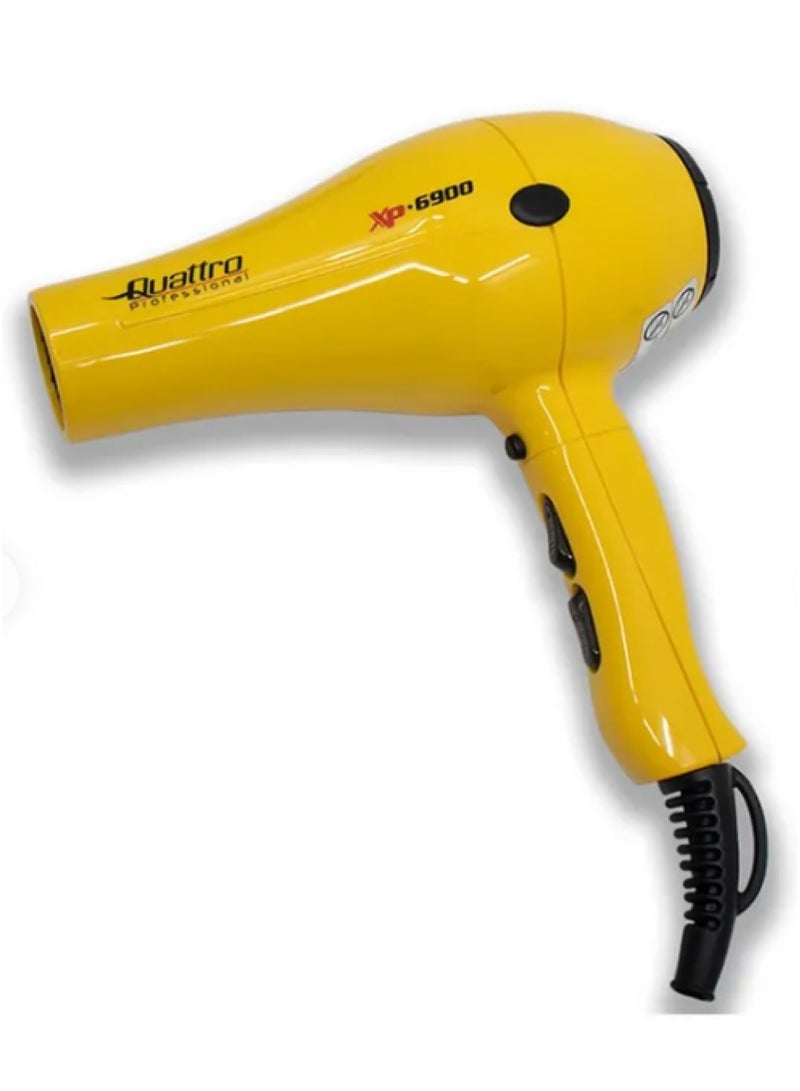كواترو مجفف شعر احترافي أصفر Xp-6900 - Image 1