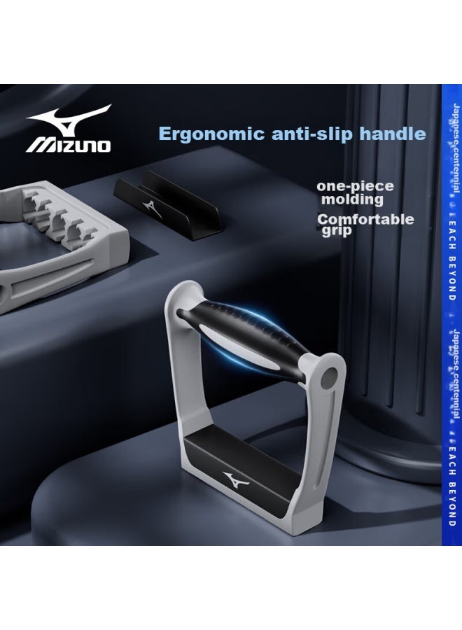 Mizuno Mizuno Chest Expander Resistance Band For Shoulder Exercises, Home Fitness Chest And Arm Strength Training Elastic Band, Back Muscle Stretching Strap, Black - Image 4
