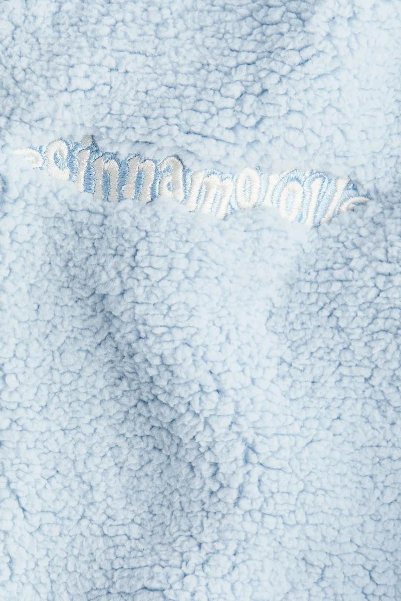 H&M Teddy zip-through hoodie