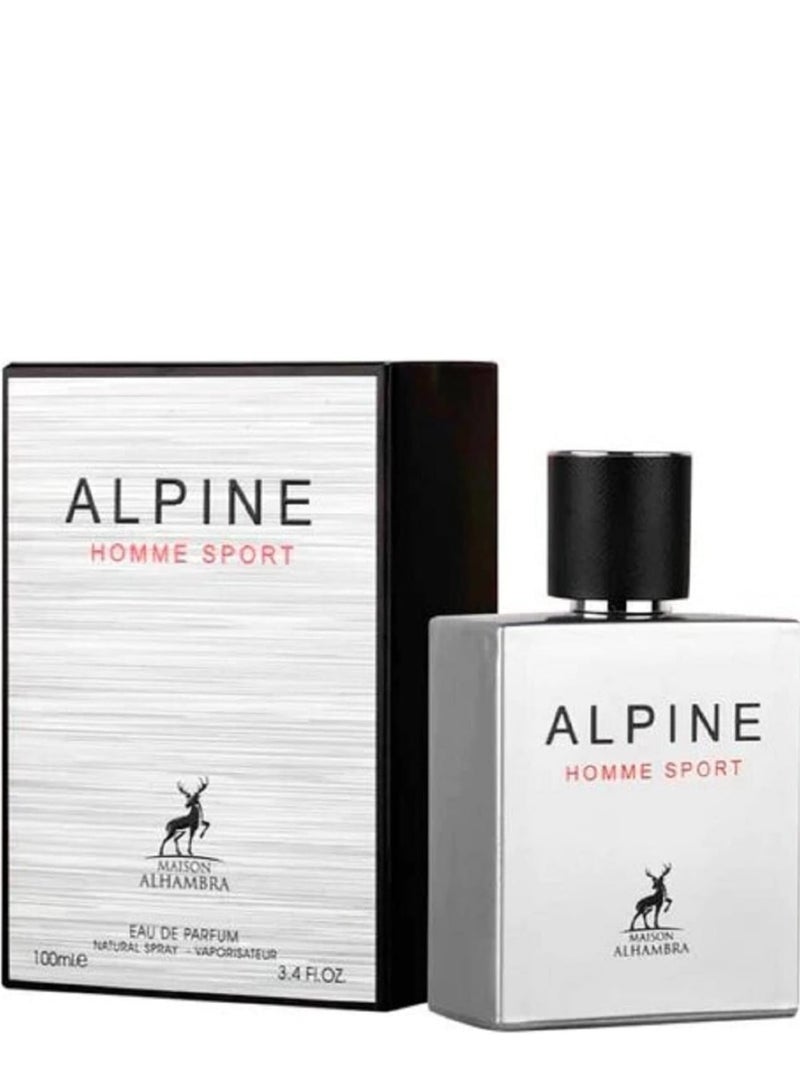 MAISON ALHAMBRA Alpine Homme Sport EDP 100ml by Maison Alhambra - Image 1