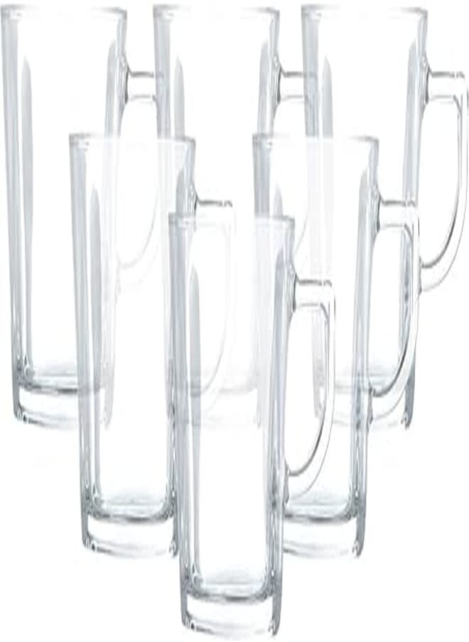 Blinkmax Blink Max Tea Cup Set 6 Pieces, Glass 