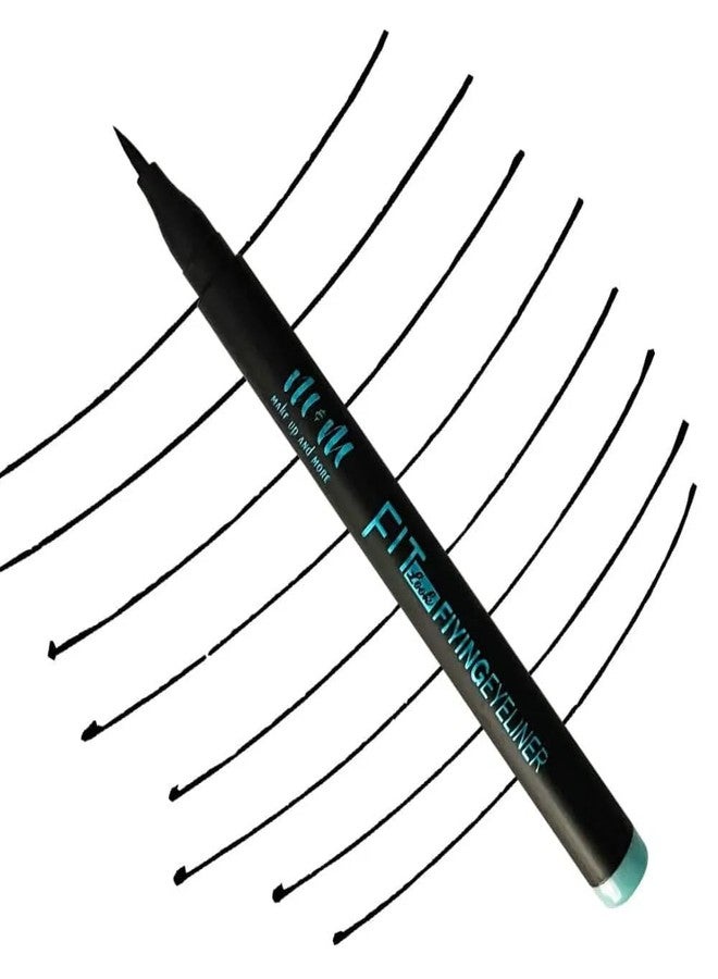 BIRZAR Fit mee us 36 Hr Black Eyeliner Sketch Pen Waterproof for Eye Makeup Long Lasting & Extra Shine Liquid Eyeliner sketch Pen (2) - Image 2