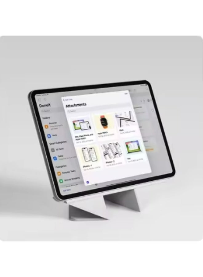 iPad Magnetic protective case for iPad 10 (10.9")/iPad 11 (A16) [2025], Multi-Angle Stand, Unobstructed super strong magnetic tablet protective case. Ultra-thin case with built-in detachable buckle New upgraded detachable pen holder - Image 2