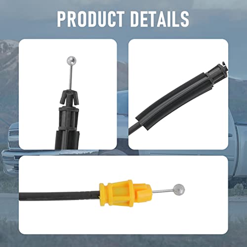 DICMIC Door Latch Cable Compatible with 2007-2013 Chevrolet Tahoe Silverado GMC Yukon Sierra, 25.8” for Driver/Passenger Side Front Power Door Lock Replace# 924-481, 22862028, 22862029, 22862030 - Image 5