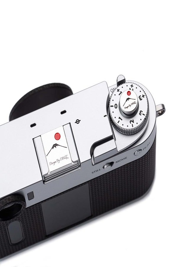 DBZZ Hot Shoe Shutter Button Set, Soft Release Button,Suitable for FUJIFILM XT5 XT4 XT3 XT30 XT20 X100V X100F XT100 X-E3 X-PRO2 X-PRO3 (Mountain) - Image 3