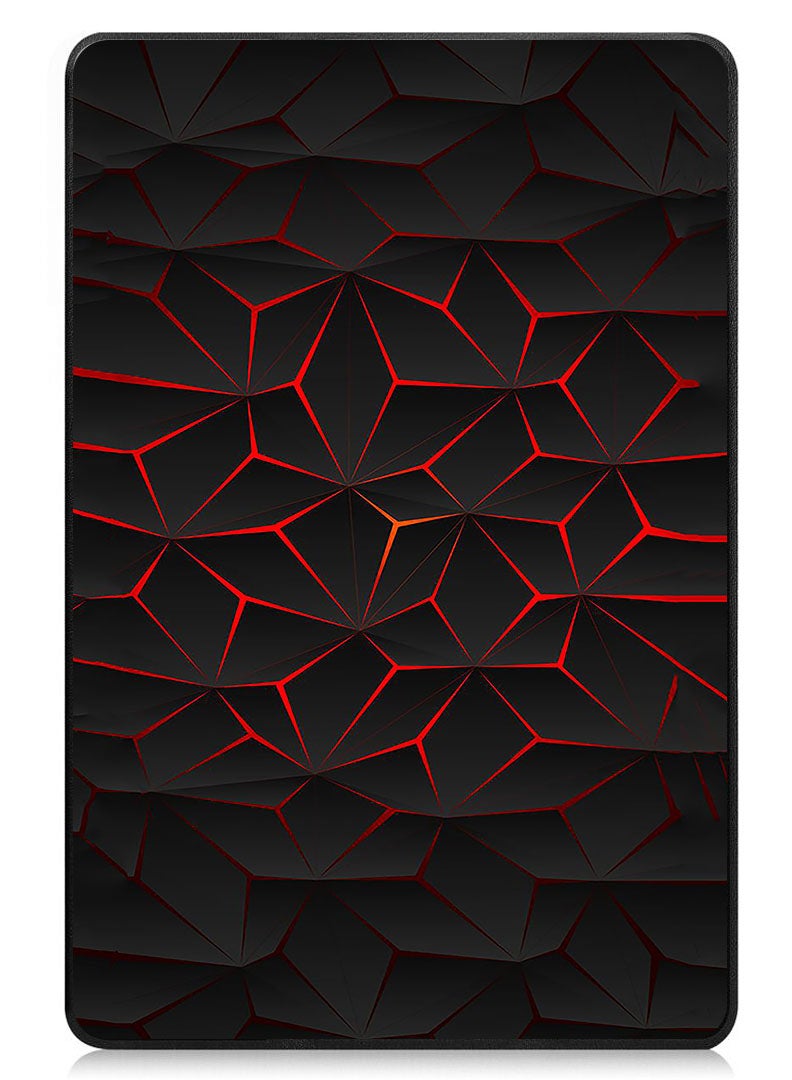 Theodor Protective Flip Case For Apple iPad Air 13 (2024) With Trifold Stand Auto Wake Sleep Shockproof Cover Abstract 9 - Image 1
