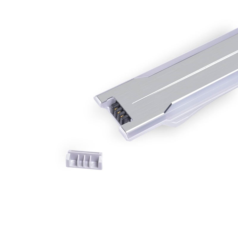 LIAN LI UNI Fan P28 Optional Side diffused RGB Strip 3 Pcs Pack,White Color Frame (Compatible with P28120-1W, P28120-3W, GA2P36W) -P28ARGB-W - Image 2