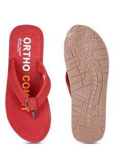 Bata Bata Sunshine ORTHO LDS Women Casual Slipper In Red Sise- 7  - Image 4