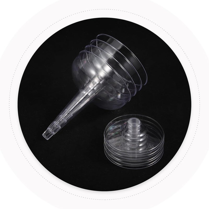 STOBAZA 20 Pcs Disposable Plastic Margarita Glasses 120ml Wide Mouth Cocktail Cups for Parties Bar Use and Beverage Serving - Image 5