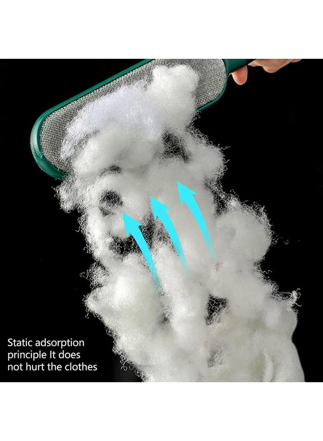 HPMY Electrostatic Clothes Brush, Clothes Plush Brush Roller, Electrostatic Brush for Removing Clothes Plush (White) - Image 3