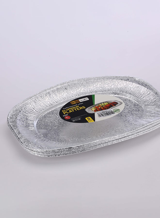 Packwell Aluminum Platters Small 5 pcs Combo