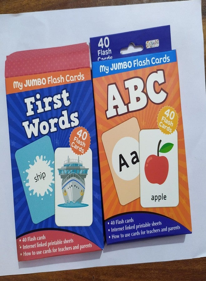 HDA GROUP Writing Instument Flash Card Mix (Pack of 5 40 Pcs Each) for Boys and Girls Kids 3+ Years | Ideal for Birthday Gift, Skill Development (Multicolor) - Image 5